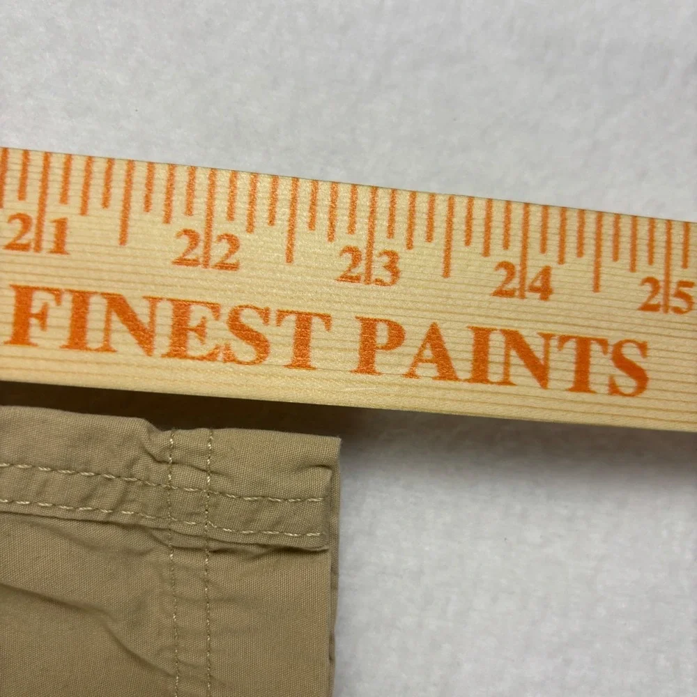 Mens Tan Cotton Twill‎ Cargo Shorts Casual Outdoor Utility Khaki Size 40